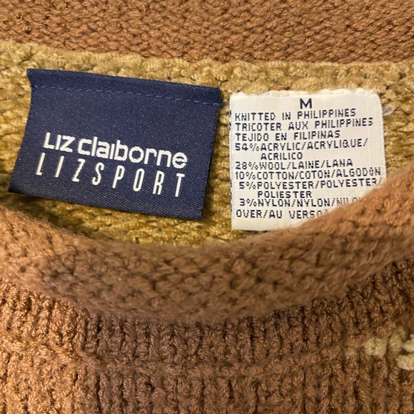 Knitted stripped fall sweater - Picture 2 of 4